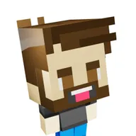 Brock's blocky, bearded Minecraft-style avatar